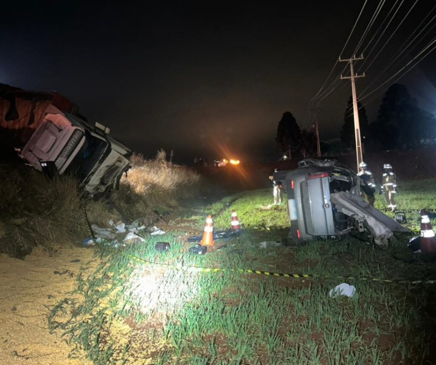 Tragédia na PRC-158: Acidente deixa cinco mortos, incluindo duas crianças.