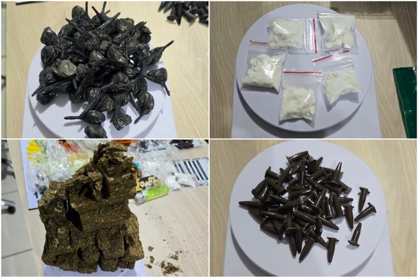 Polícia apreende quase 1 kg de drogas, dinheiro e veículo em Campina da Lagoa - Pr.