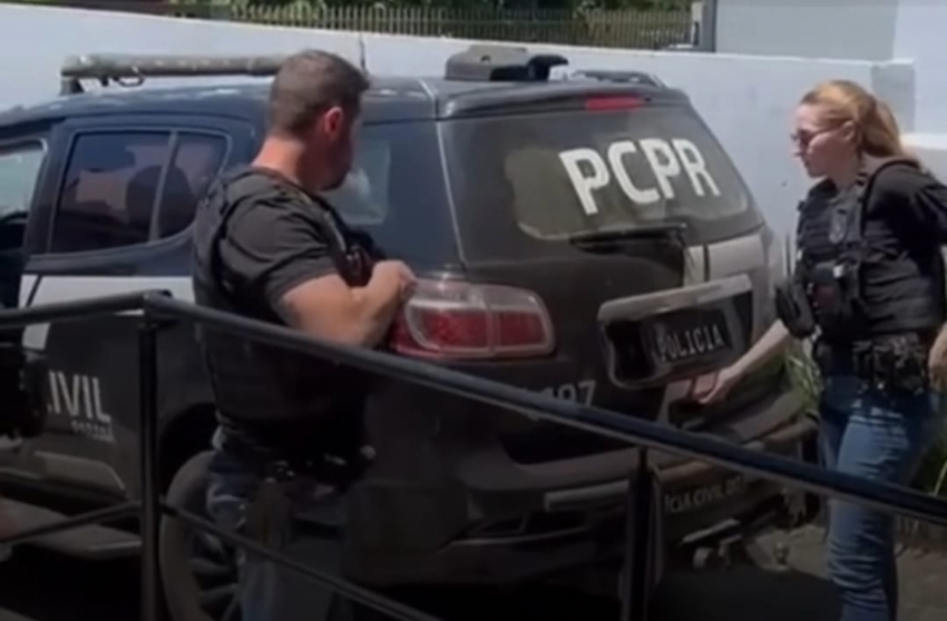 Polícia Civil prende homem em flagrante por violência doméstica em Campina da Lagoa.