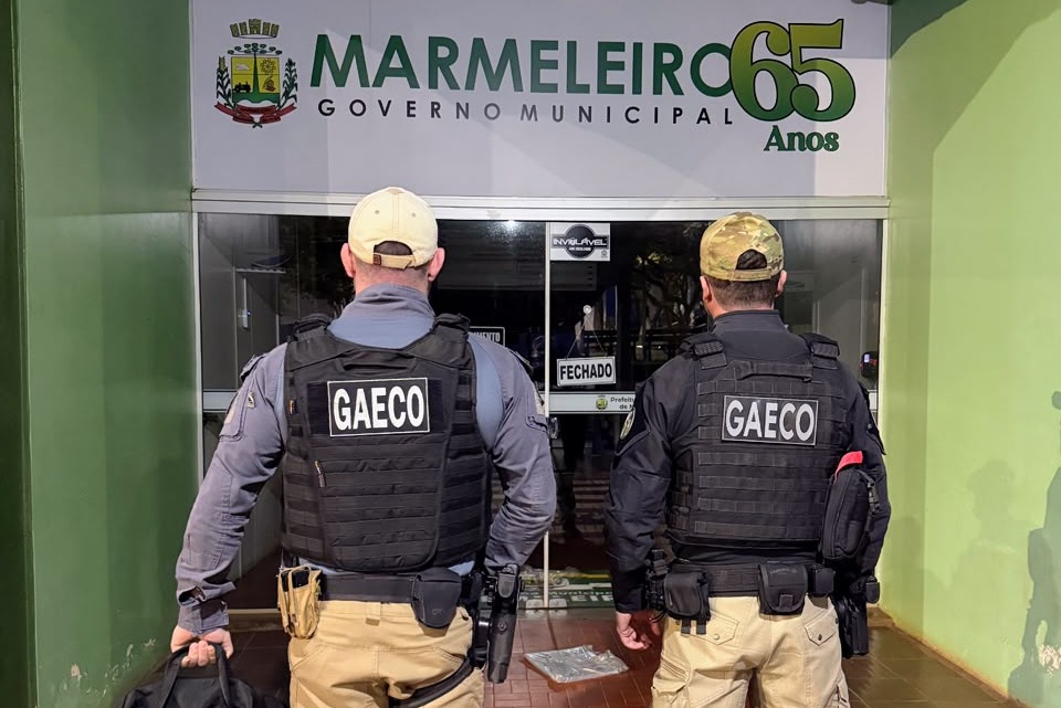 Operação Cota 140: MPPR investiga suspeitas de corrupção e lavagem de dinheiro envolvendo prefeito de Marmeleiro.