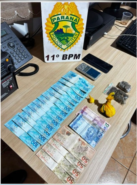 Homem é preso com maconha e cocaína após abordagem em Quinta do Sol.
