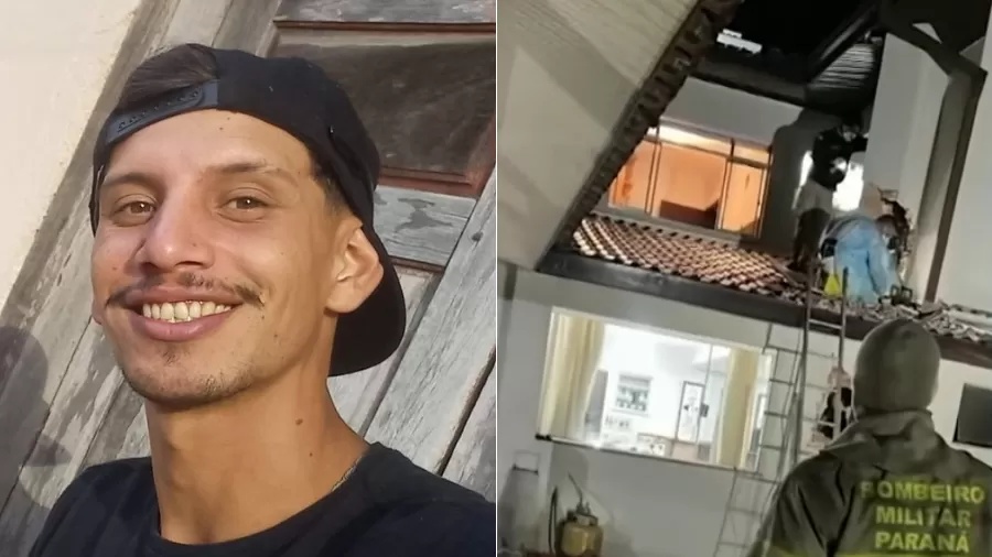 Corpo de homem desaparecido é encontrado dentro de chaminé de churrasqueira no Paraná.