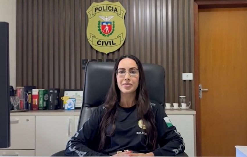 Delegada Muriel Cunha esclarece homicídio em Altamira do Paraná e confirma ligação direta com assassinato ocorrido em Cascavel no mesmo final de semana.