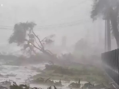 Inmet alerta para tempestade com possibilidade de granizo para 261 cidades do Paraná.