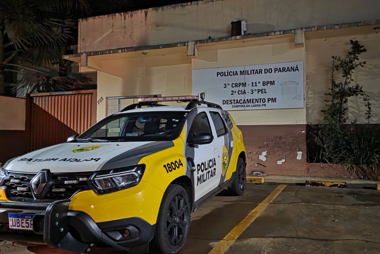 Bicicleta furtada é trocada por R$ 20 e cocaína; dois homens são presos em Campina da Lagoa.