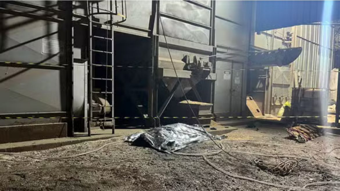 Homem morre e outro fica gravemente ferido após explosão em secador de grãos em Assis Chateaubriand, diz PM