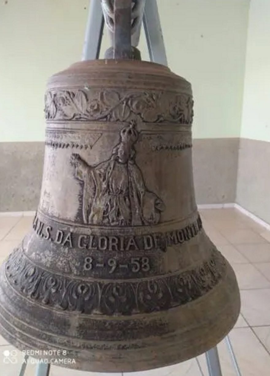 Sino de meia tonelada é furtado de igreja no Noroeste do Estado.