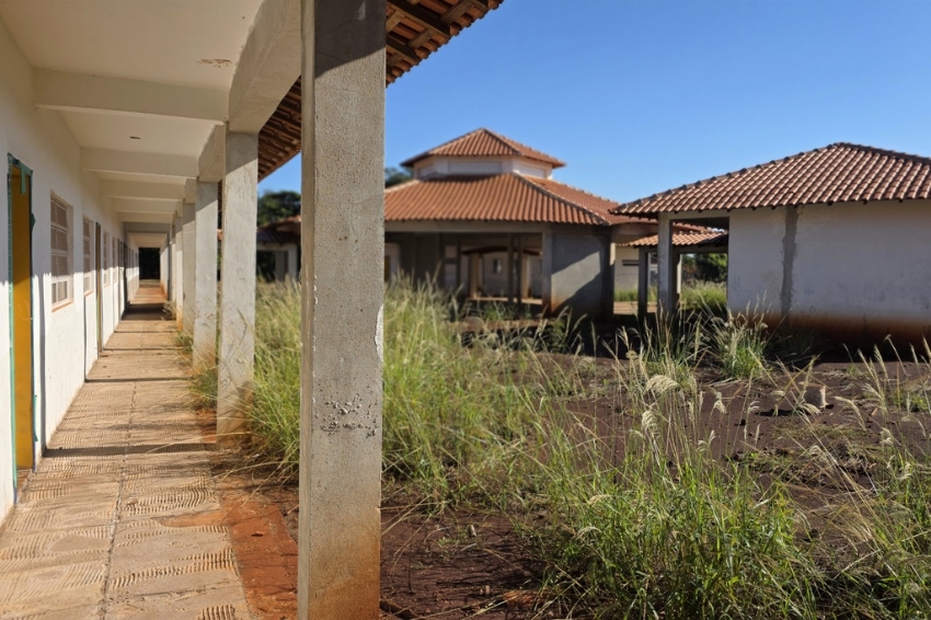 Obra passará por auditoria: A obra de Escola paralisada em Herveira iniciou em 2023 e já recebeu mais de R$ 1,4 milhão.