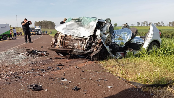 Tragédia: Acidente deixa 3 mortos e 4 feridos. Entre as vítimas, um bebê de um ano