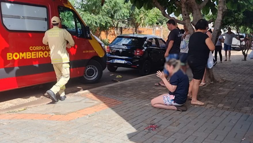Menina de 1 ano que caiu da janela de edifício sofreu parada cardiorrespiratória