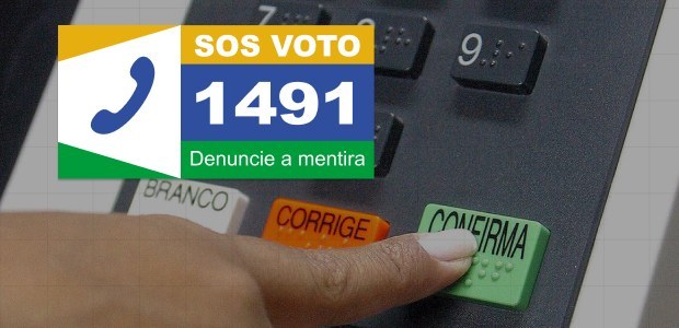 Conheça o SOS Voto, disque-denúncia do TSE.