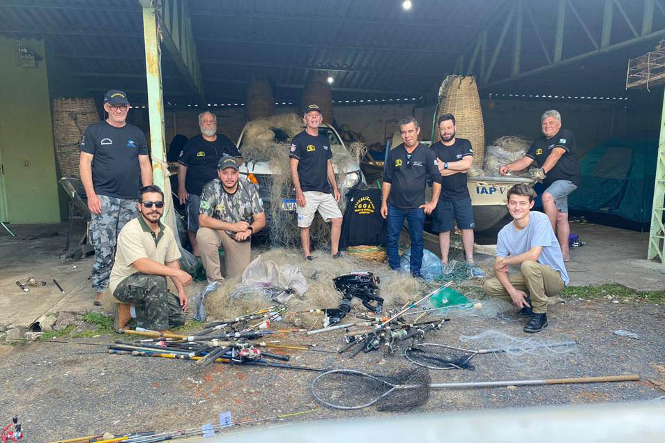 Pesca ilegal: Estado finaliza a Piracema com 23 flagrantes e quase R$ 450 mil em multas.