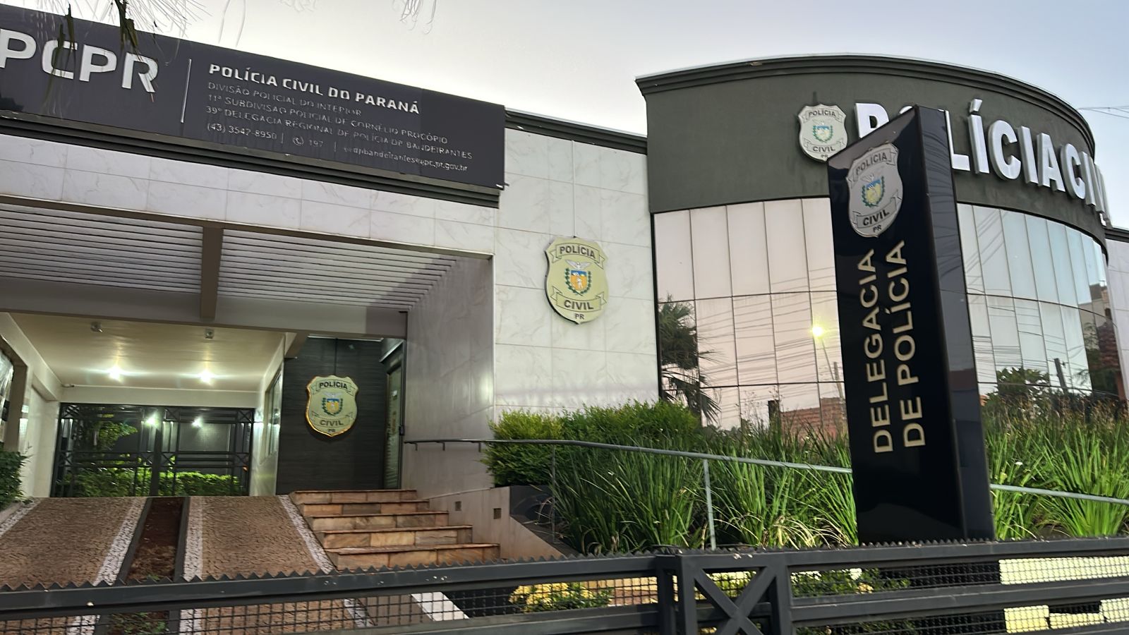 Gaeco investiga policial civil por suspeita de corrupção e outros crimes no Norte Pioneiro.