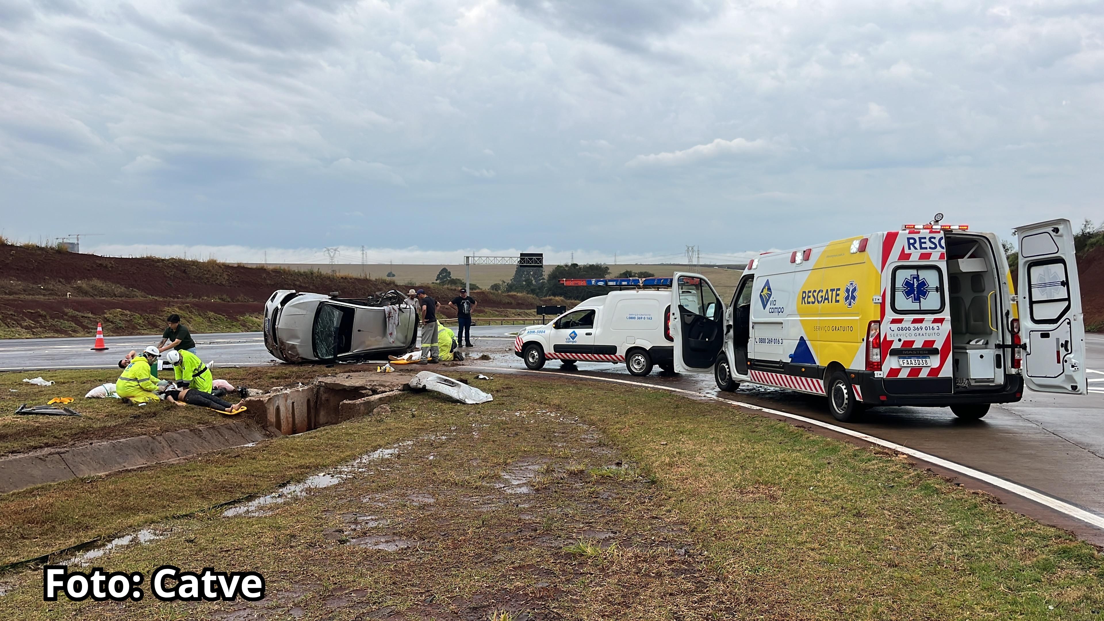 Irmãs morrem em acidente na BR-163, em Cascavel