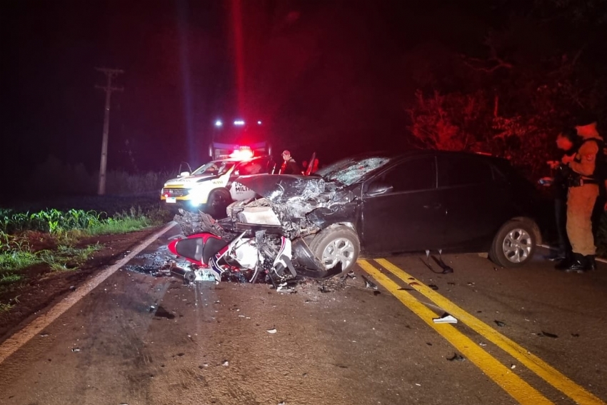 Jovem morre em trágico acidente na PR-239, próximo à curva da "Melancia"