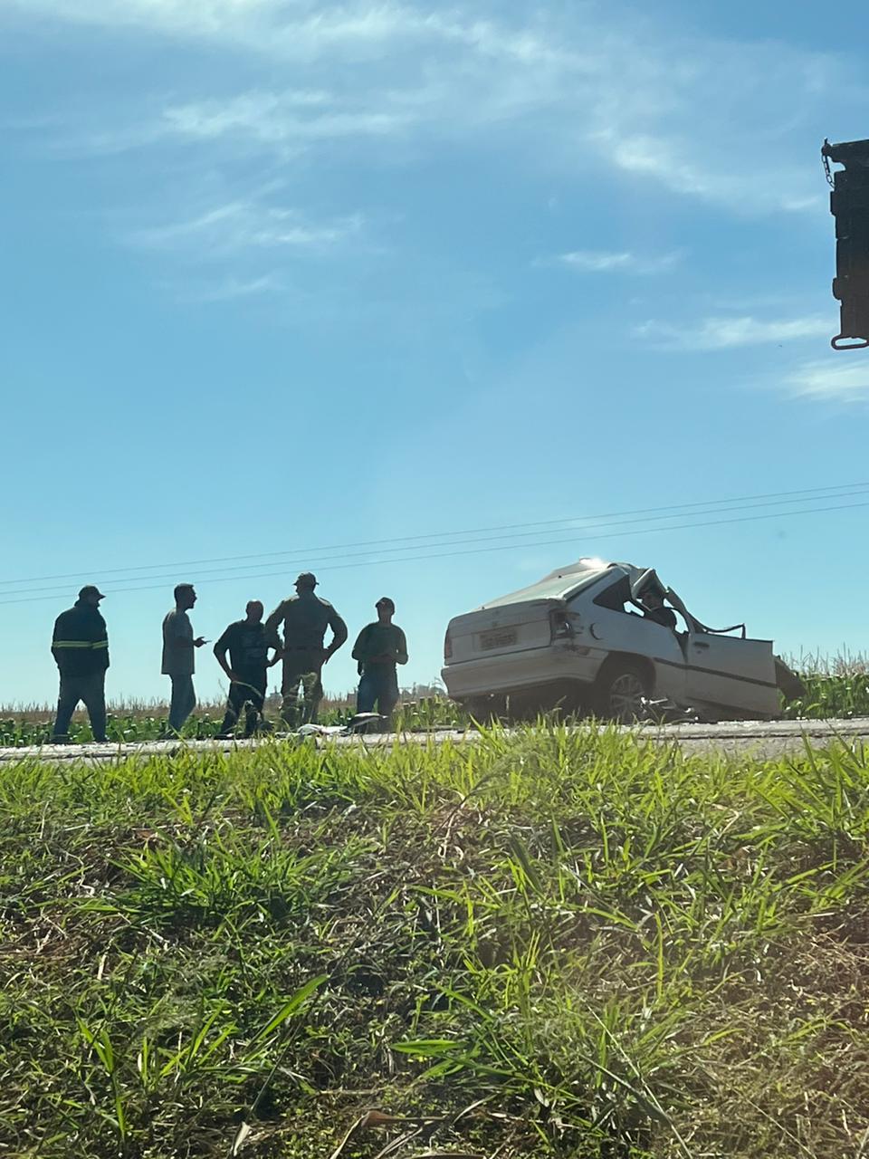 Grave acidente tira a vida de jovem de Ubiratã.