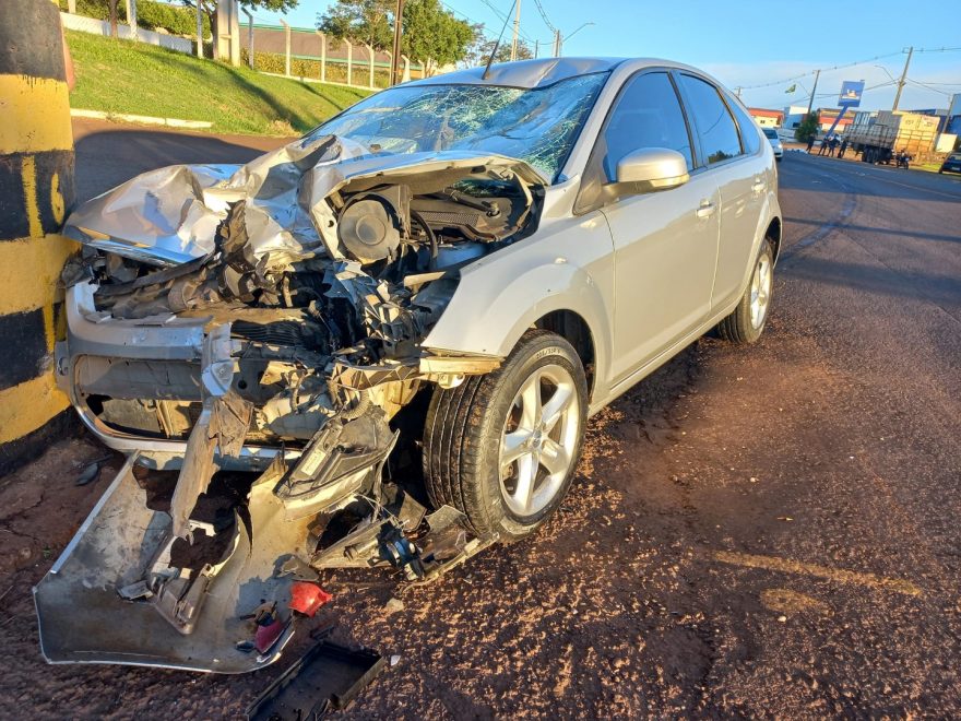 Motociclista morre após colisão na entrada de Santa Izabel do Oeste.