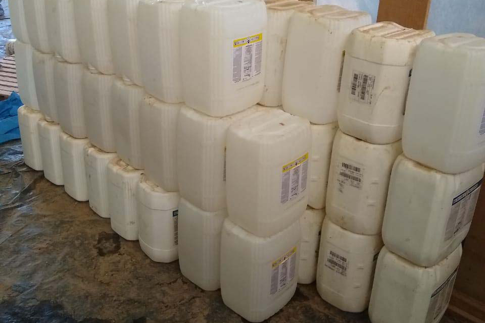 Governo intensifica fiscalização contra o descarte incorreto de embalagens de agrotóxicos.