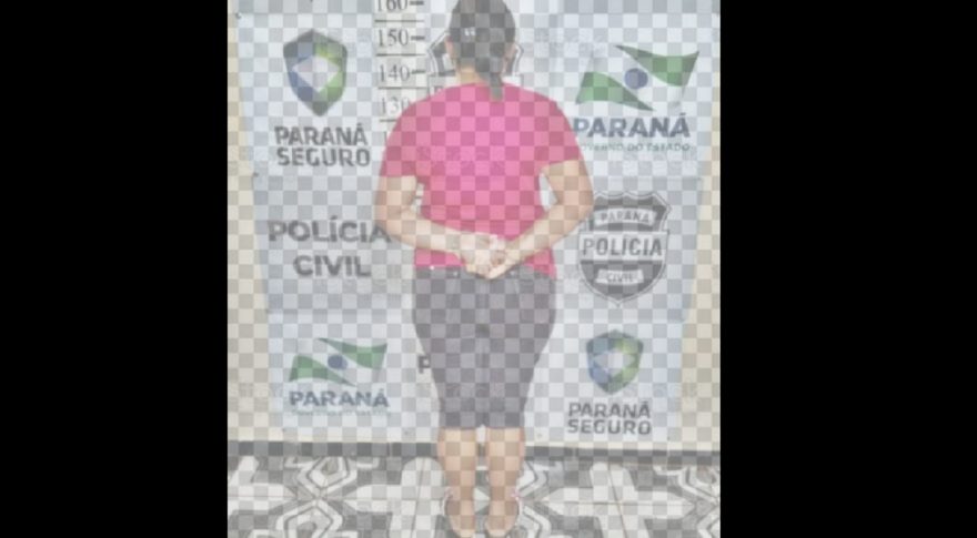 Mulher é presa por não pagar pensão alimentícia.