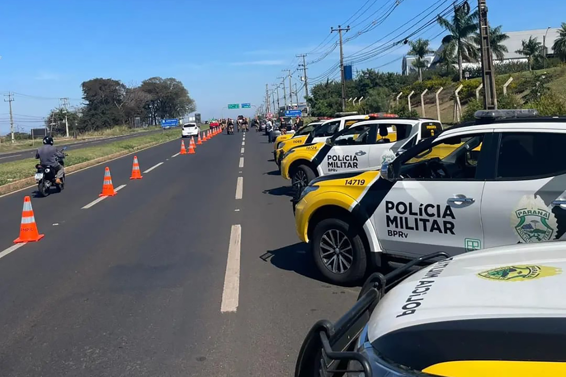 Polícia Militar intensifica fiscalizações durante o feriado de 7 de setembro.
