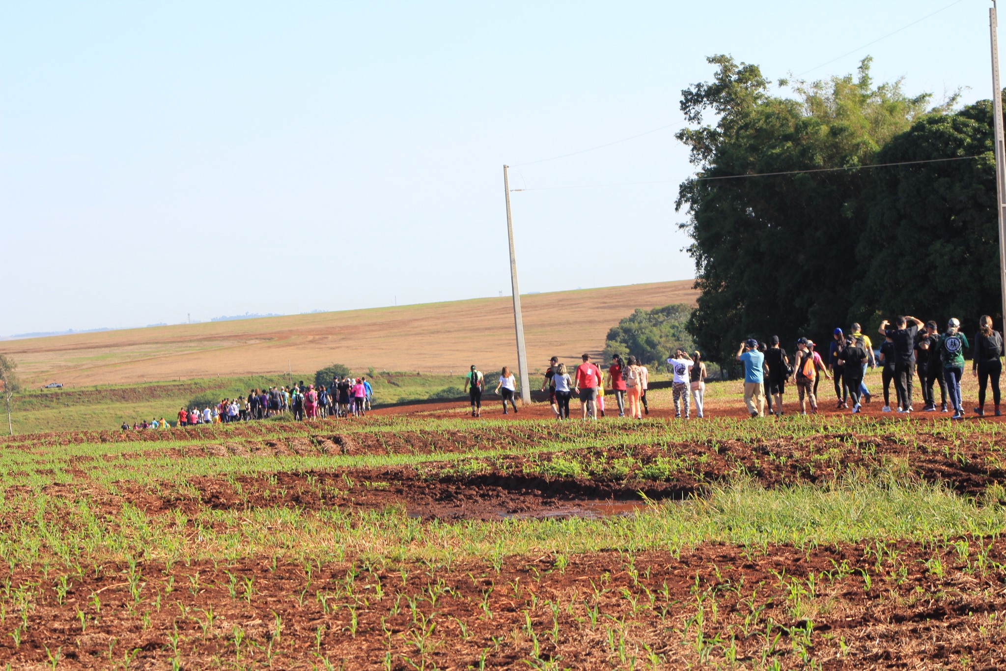 Campina da Lagoa promoveu a 6ª Caminhada internacional na Natureza.