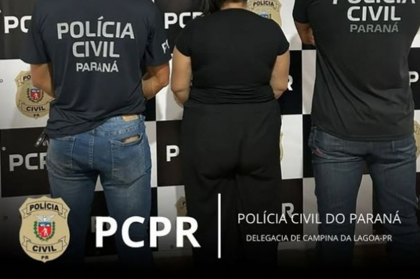 Mulher é presa em flagrante por aplicar golpe do PIX falso em Campina da Lagoa.
